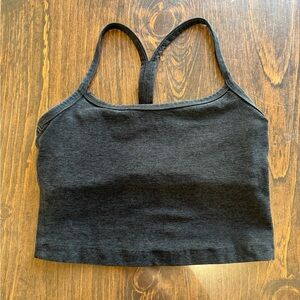 Beyond Yoga Black Cropped Tank Top